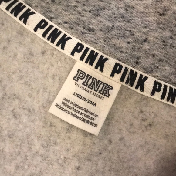 PINK Pull Over Fleece Sweater - Picture 4 of 4